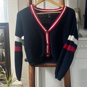 Varsity style cardigan SP
